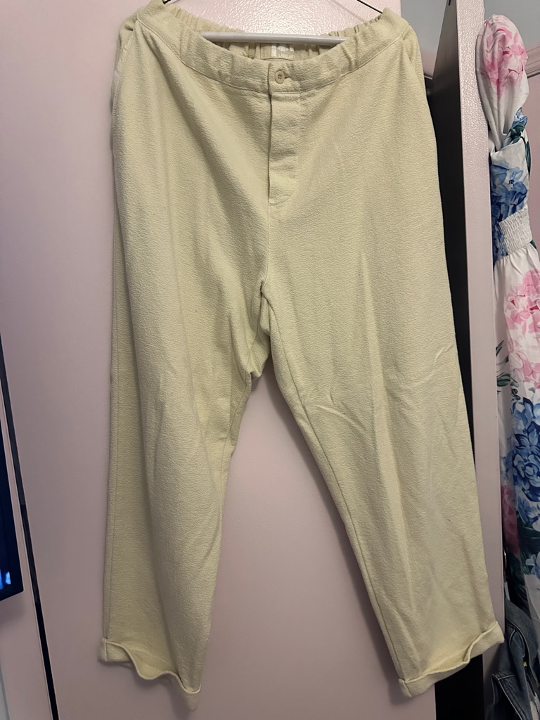 Light Yellow Women's Stretch Chinos